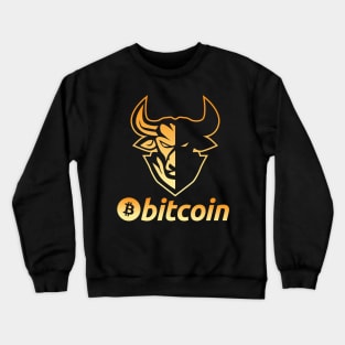 Bitcoin BTC coin Crypto coin Crytopcurrency Crewneck Sweatshirt